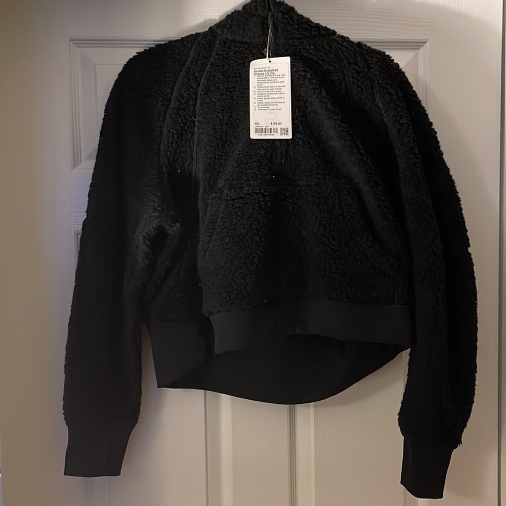 Lululemon Scuba Oversized Sherpa 1/2 Zip